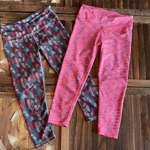Bundle of 2 Fabletics Capris